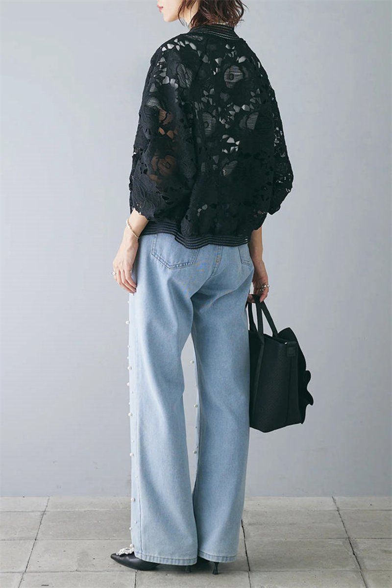 ジャケット ブルゾン レディース シアーライトブルゾン ブルゾン アウター カラミメッシュ シアーライトブルゾン レディース