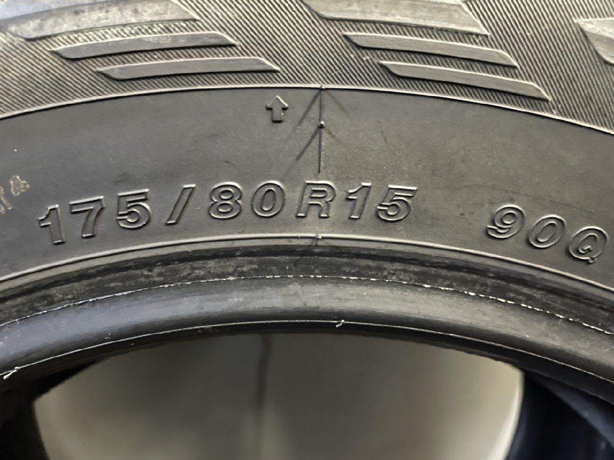 YOKOHAMA ice GUARD G075 175/80R15 15インチ スタッドレス 2本 19年製