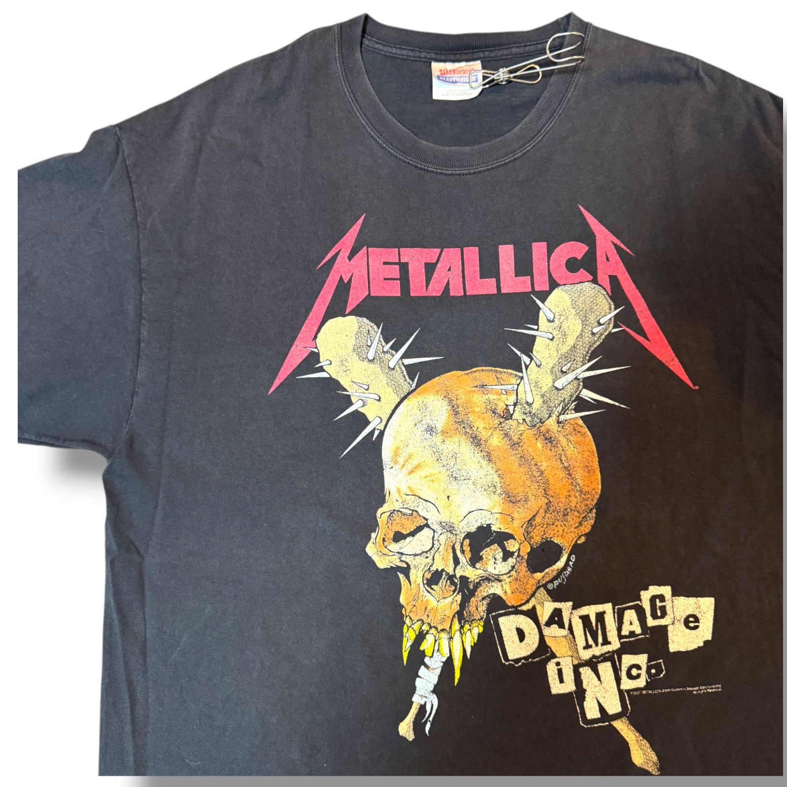 00s Metallica DAMAGE INC TOUR バンドTシャツ XLサイズ