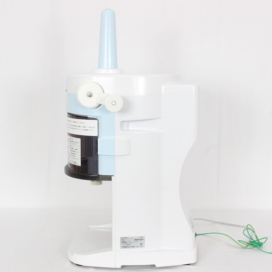 かき氷機アイススライサー かき氷機 電動式 アイススライサー かき氷