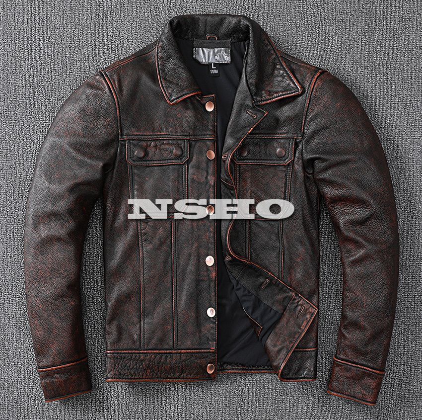 上質革ジャン　カウハイド　メンズ　レザー　ジャケット　Gジャン　イタリアン　ライダース　サード 上質革ジャン カウハイド メンズ レザー ジャケット イタリアン サード