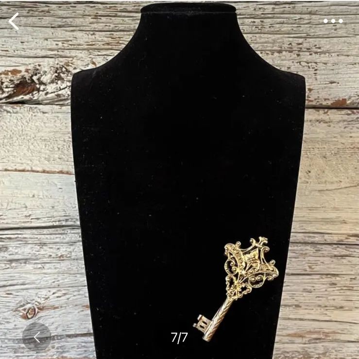 フランス アンティーク キーブローチ FRANCE antique KEY フランスアンティークキー 大きな鍵 H12cm
