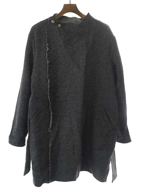 the inoue brothers ザイノウエブラザーズ ウールアルパカラップコート