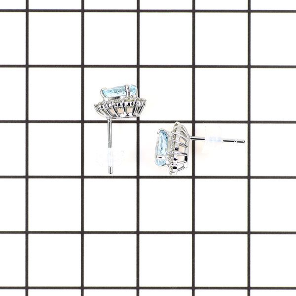 ふじ☆ブラジルバターリャパライバトルマリン☆ピアスオーダー Pt900