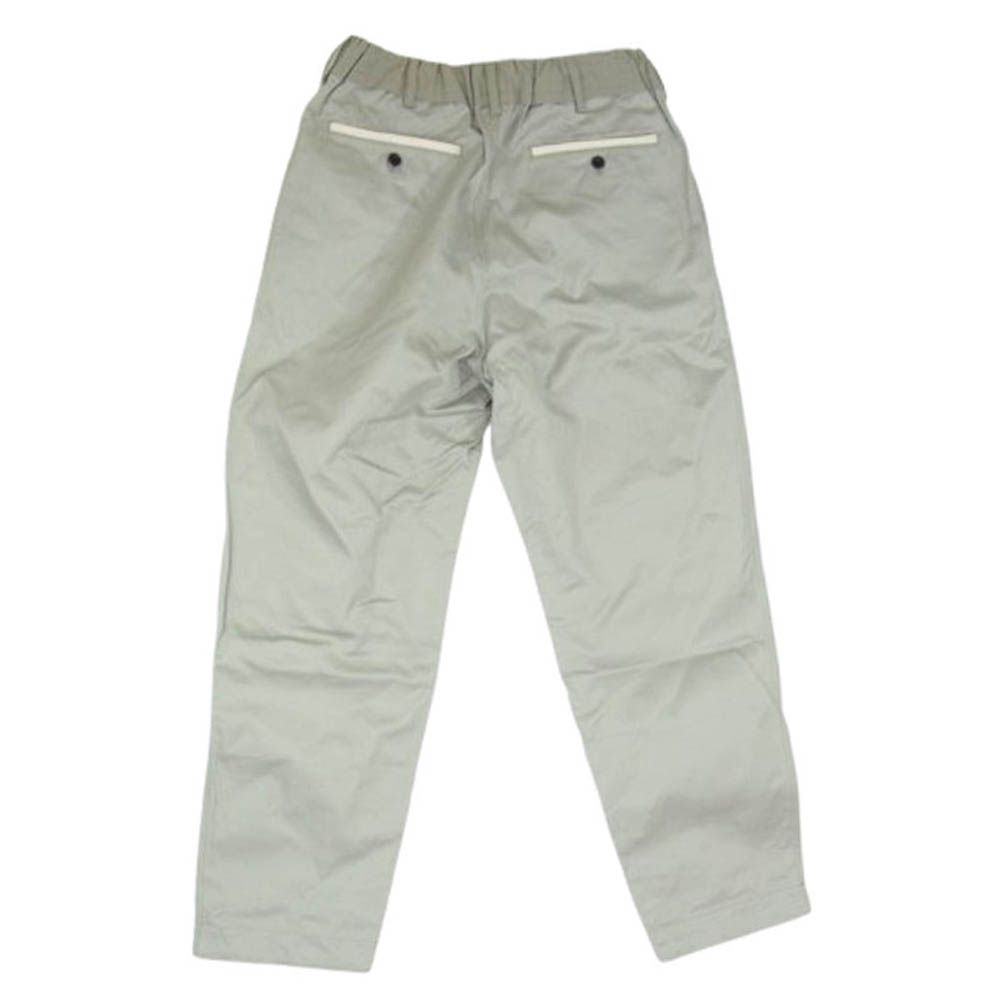 Sacai サカイ 23-03147 M Cotton Chino Pants ドローストリング トラウザーズ パンツ グレー系 3