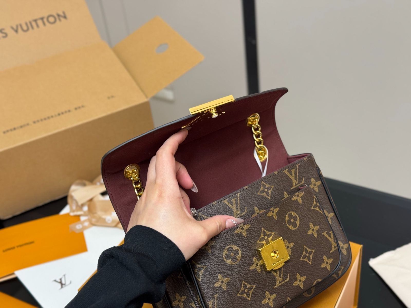 ルイヴィトン PASSY メッセンジャーバッグ 今日特価】LV Passy Messenger Bag ルイ・ヴィトン パッシー