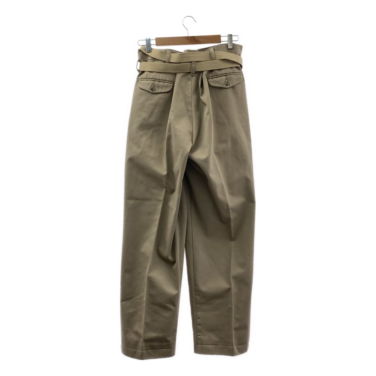 メゾンエウレカ VINTAGE REWORK CHINOS チノパンツ ベージュ MAISON EUREKA - VINTAGE REWORK CHINOS PANTS BEIGEの取り扱い