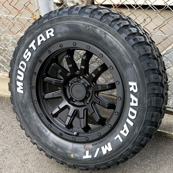 新品 16インチ タイヤホイール 4本セット MUDSTAR RADIAL MT 225/70R16 