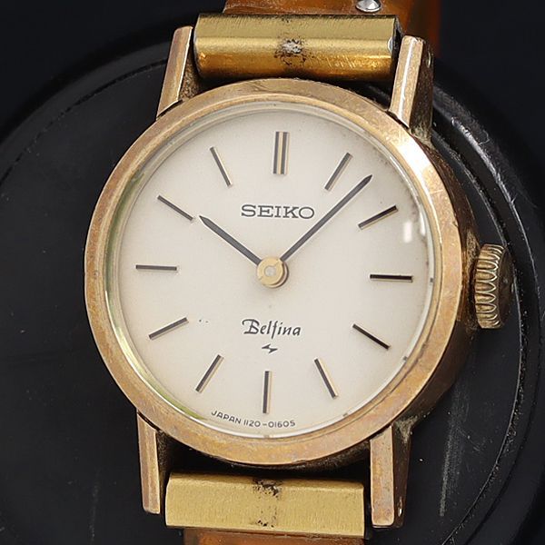 希少・金張り】SEIKO Belfina 1120-0060 手巻き Yahoo!オークション