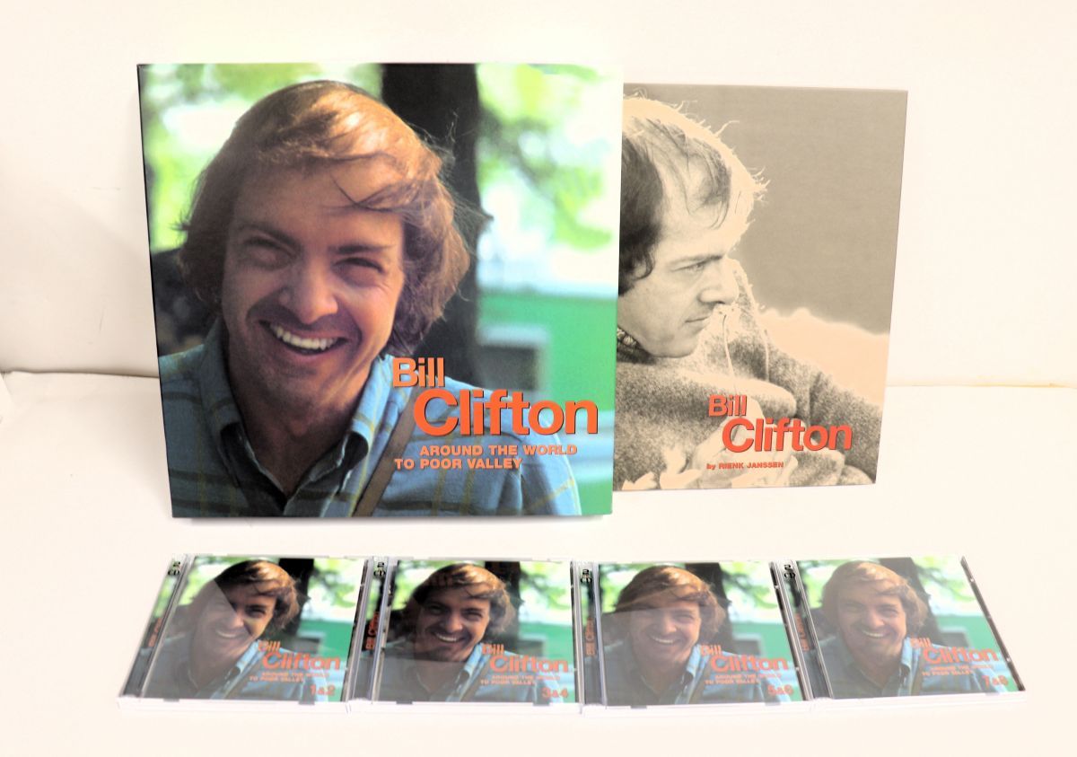 独8discs CD Bill Clifton Around The 最高 World To Poor Valley