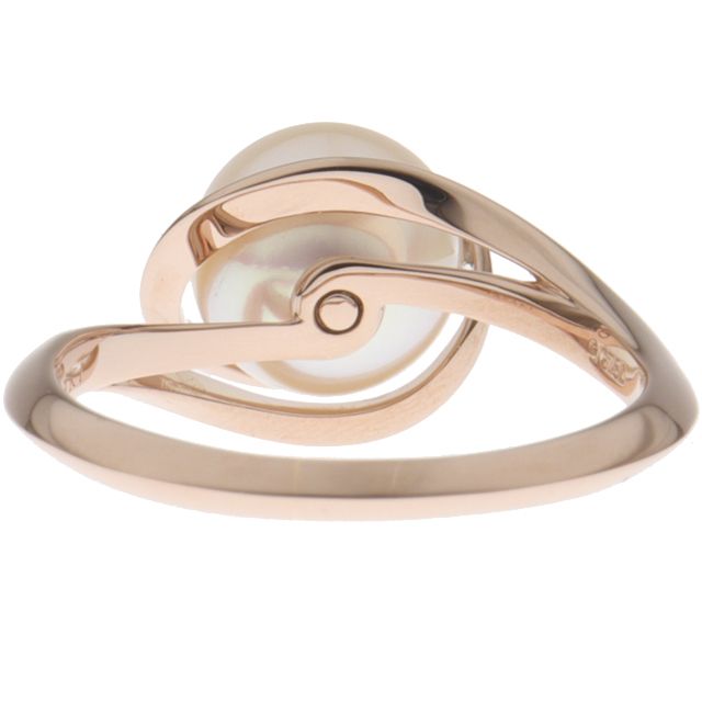 新品仕上げ済）タサキ TASAKI 田崎 パール リング 指輪 約16号 K18PG  