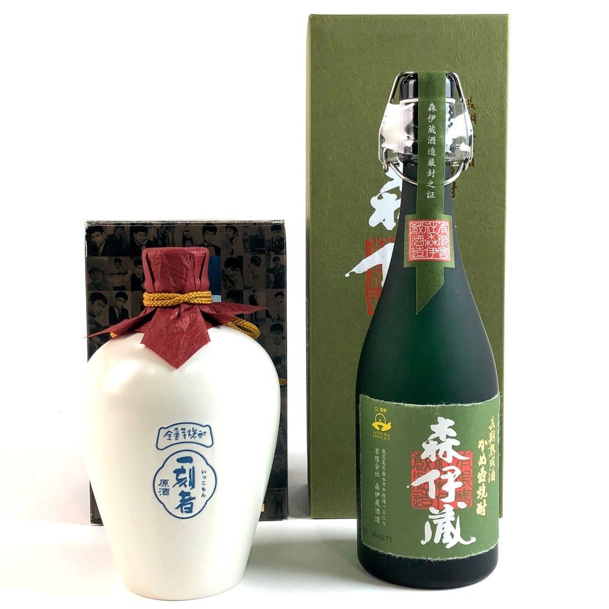 お届け 2本 宝酒造 森伊蔵 720ml いも焼酎 古酒