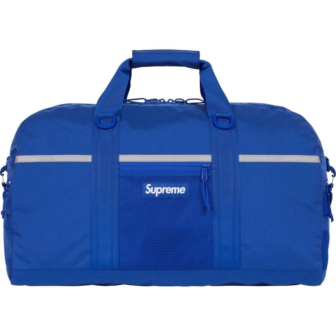全国送料無料。 Supreme 24FW Duffle Bag Blue 歓喜の
