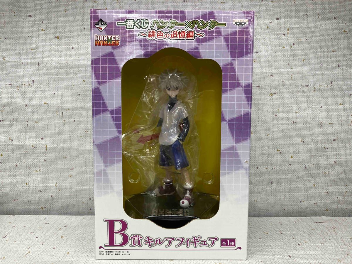開封済み】「B賞 キルアフィギュア 一番くじ ハンタｰ×ハンタｰ