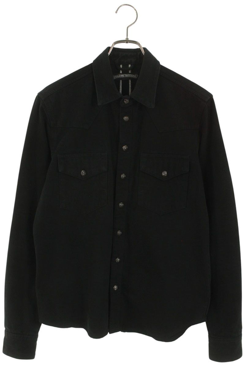 クロムハーツ DENIM WESTERN/デニムウエスタン 袖クロスパッチクロス  