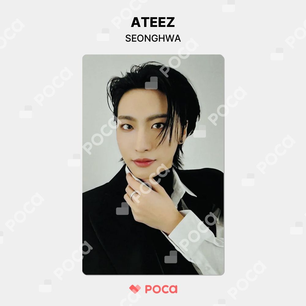 ATEEZ - ATEEZエイティーズSEONGHWAソンファGOLDENHOURトレカ6種 ATEEZ】 GOLDEN HOUR 封入 トレカ ソンファ 2枚 - メルカリ