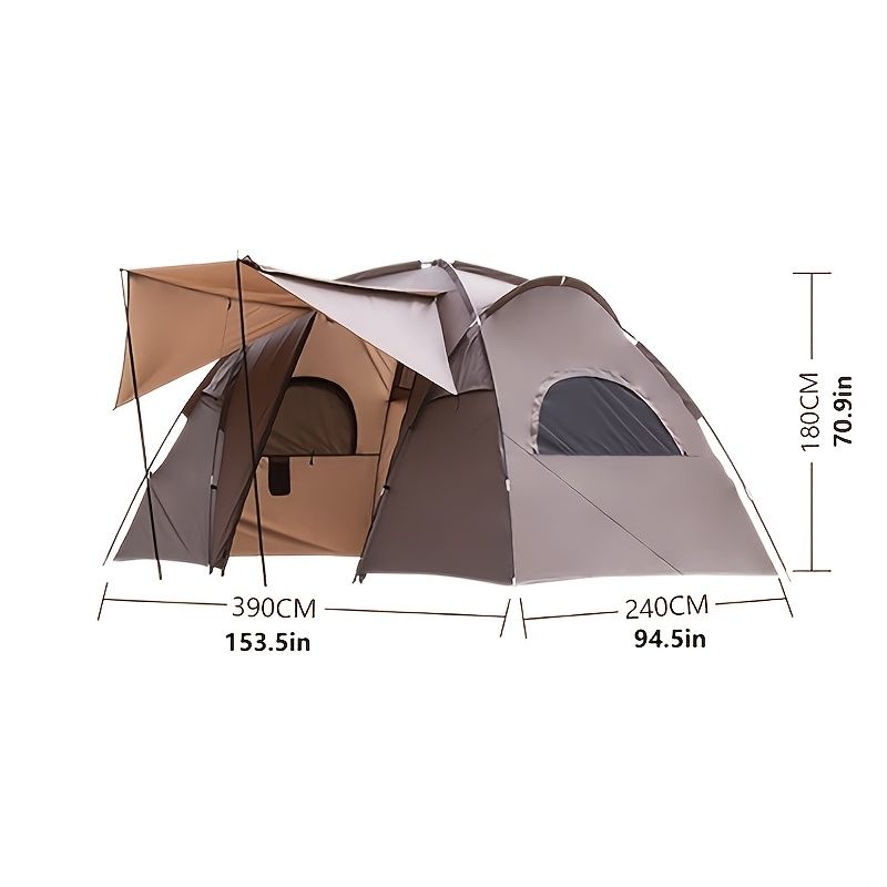 新着商品 2-4人用防水キャンプテント