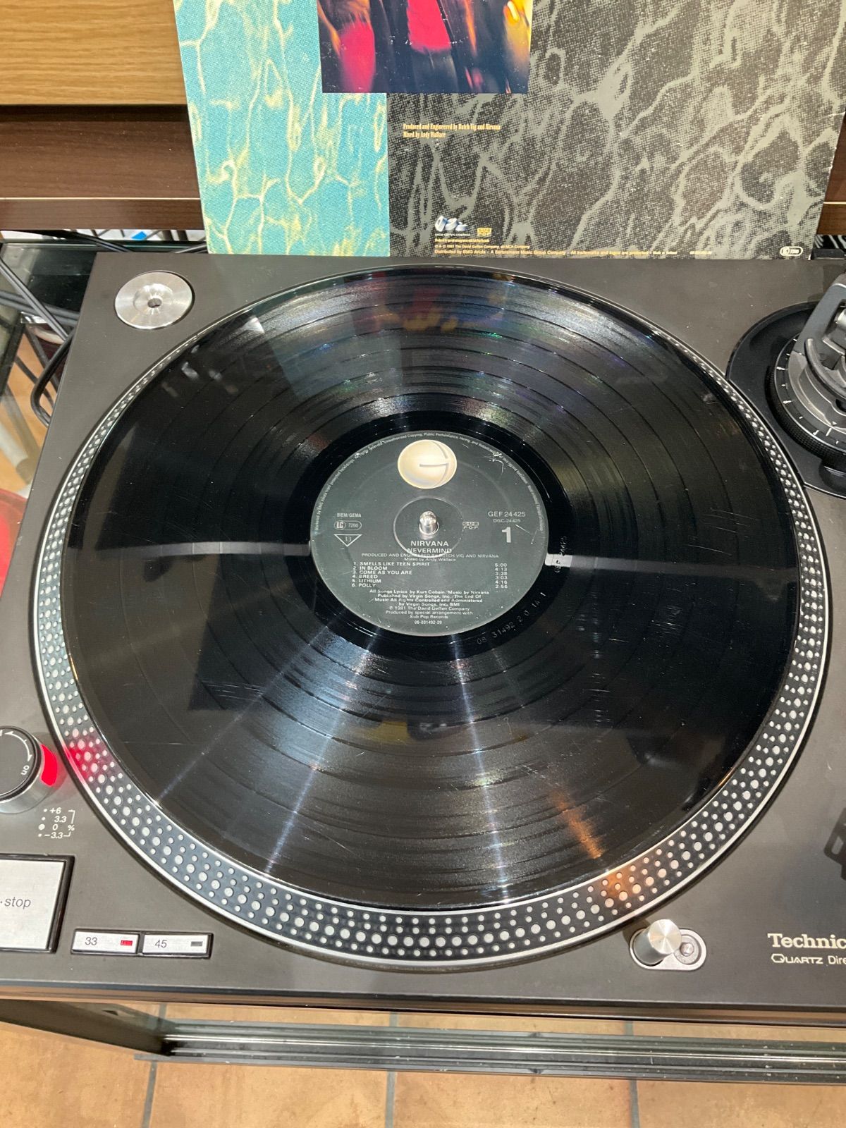 NIRVANA NEVERMIND レコード 1991年EU盤 Nirvana – Nevermind – Vinyl (LP, Album + 2 more), 1996