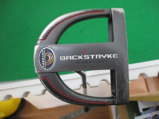 オデッセイ BACK STRYKE MARXMAN 34インチ パター PT スチール フレックスその他 メンズ 男性用 右利き 右用 Dランク ゴルフクラブ