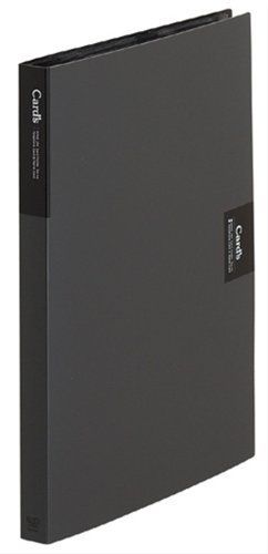 クロ キングジム カードホルダー「カーズ」A4S溶着式黒 47Wクロ