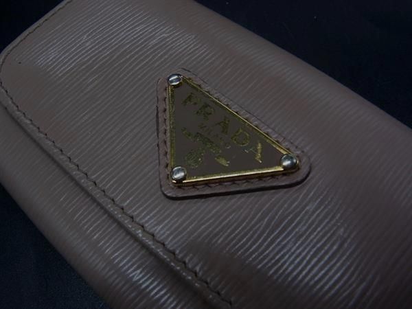 PRADA プラダ サフィアーノレザー キーケース 鍵入れ レディース