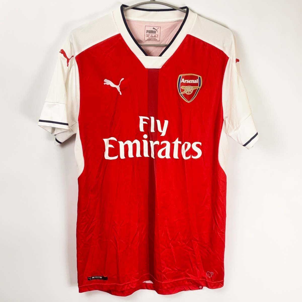 PUMA - [上下セット] プーマ サッカー アーセナル ユニフォーム 2016-17 ホーム ユニフォーム ゲームパンツ ソックス UKサイズM PUMA 上下セット] プーマ サッカー アーセナル ユニフォーム 2016-17