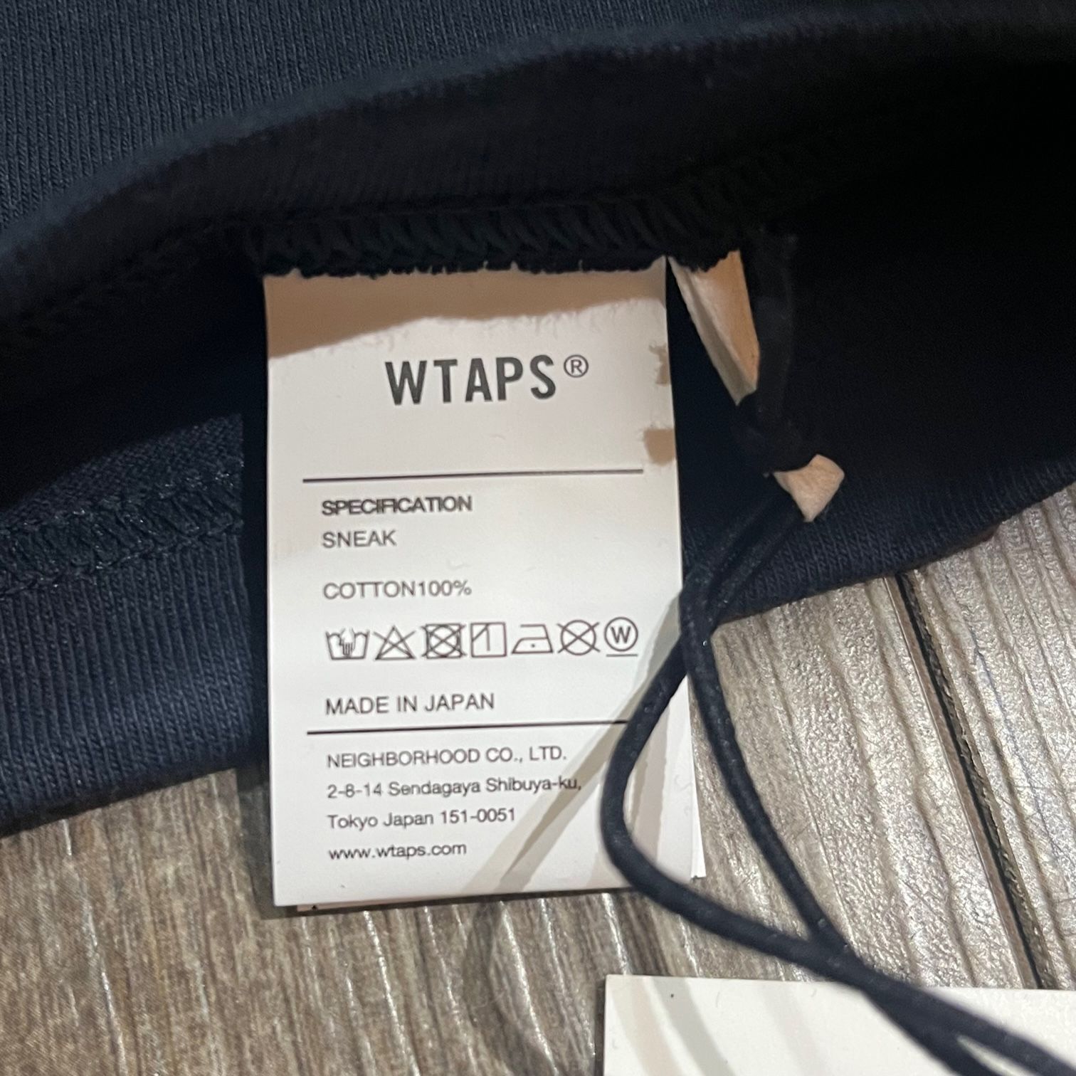 新品 WTAPS 23AW COLLEGE LS カレッジロゴ カットソー ダブルタップス
