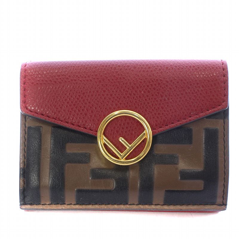 フェンディ FENDI F is Fendi エフイズ 三つ折り財布 ウォレット 