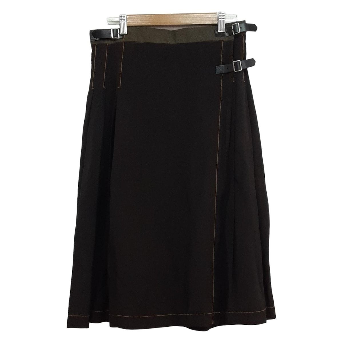 トリココムデギャルソン ロングスカート 変形 マキシ丈 ベルト ネイビー M トリココムデギャルソン ロングスカート 変形 マキシ丈 ベルト