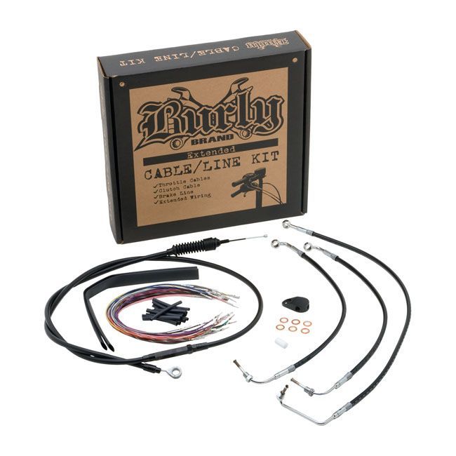 BURLY Apehanger Cable Line Kit | 563501