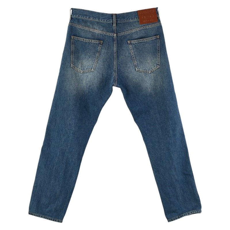 グッチ デニムパンツ スキニー サイズ：34 774079 ライトブルー