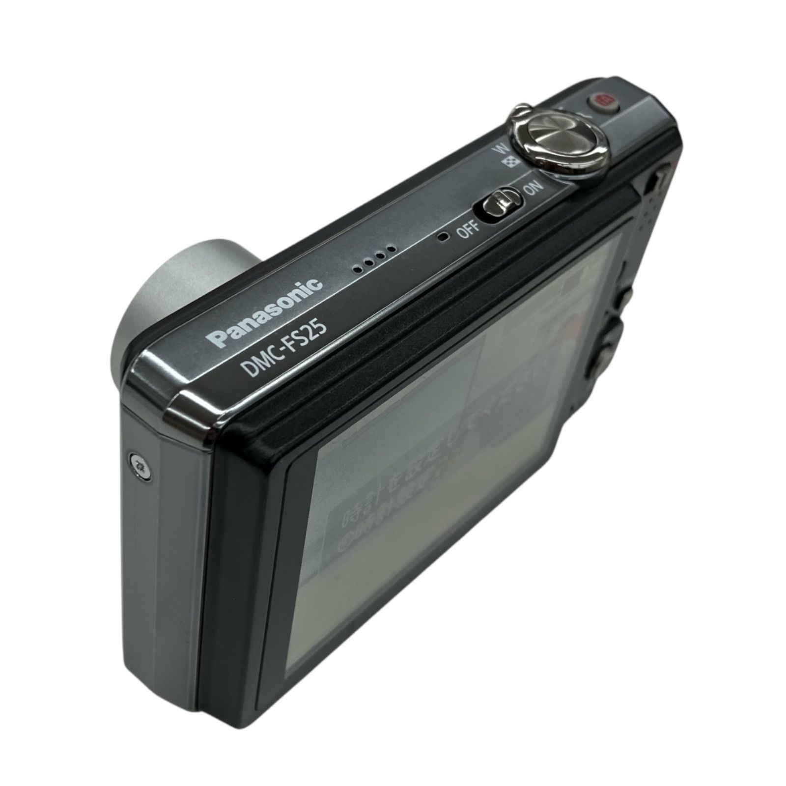 パナソニック LUMIX デジカメ DMC-FS25 デジタルカメラ ブラック