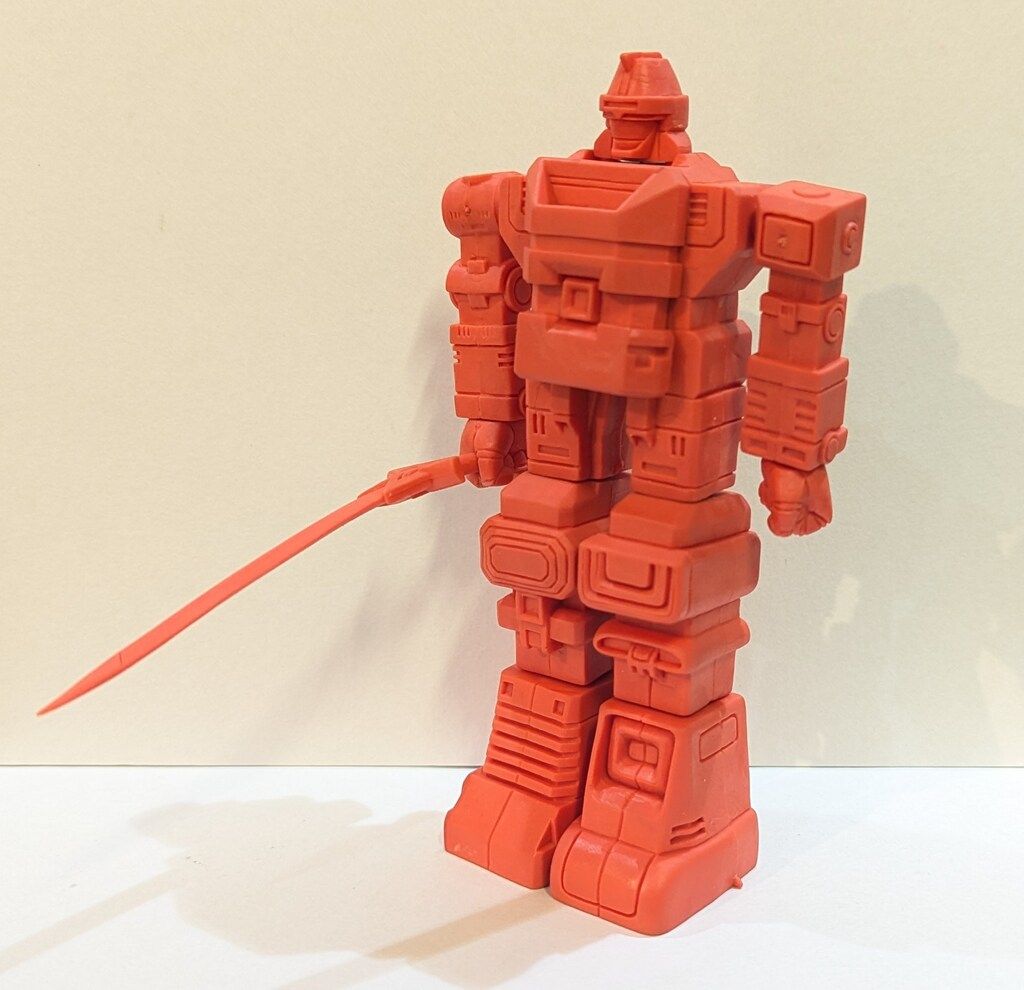 ポピー ゴッドマーズ 分解 組立 合体ができる消しゴム 赤