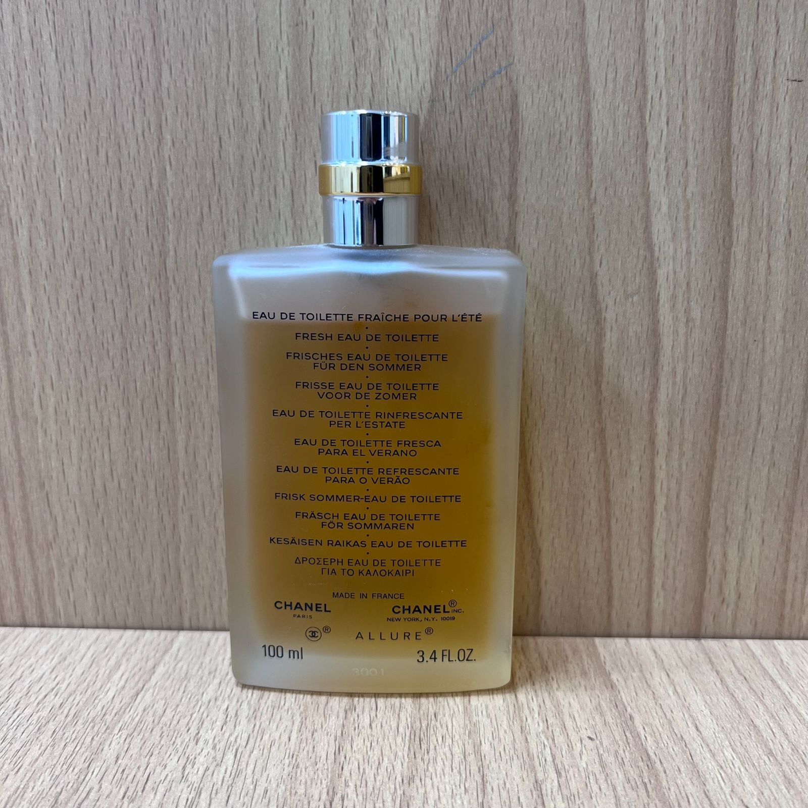 CHANEL ALLURE 100ml オードトワレ 残量約9割前後 MID6657 - メルカリ