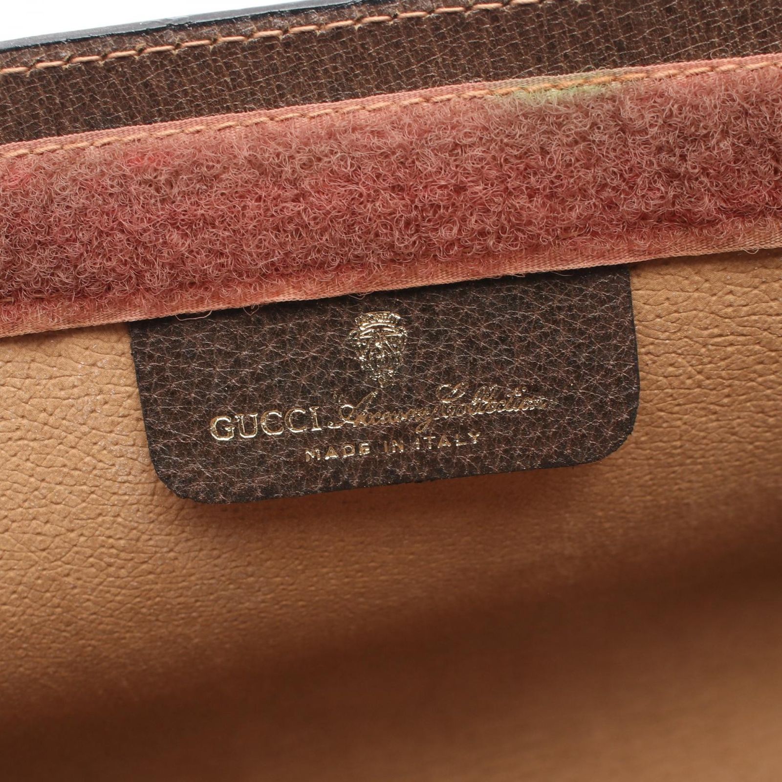 GUCCI グッチ オールドグッチ GGプラス シェリーライン セカンドバッグ