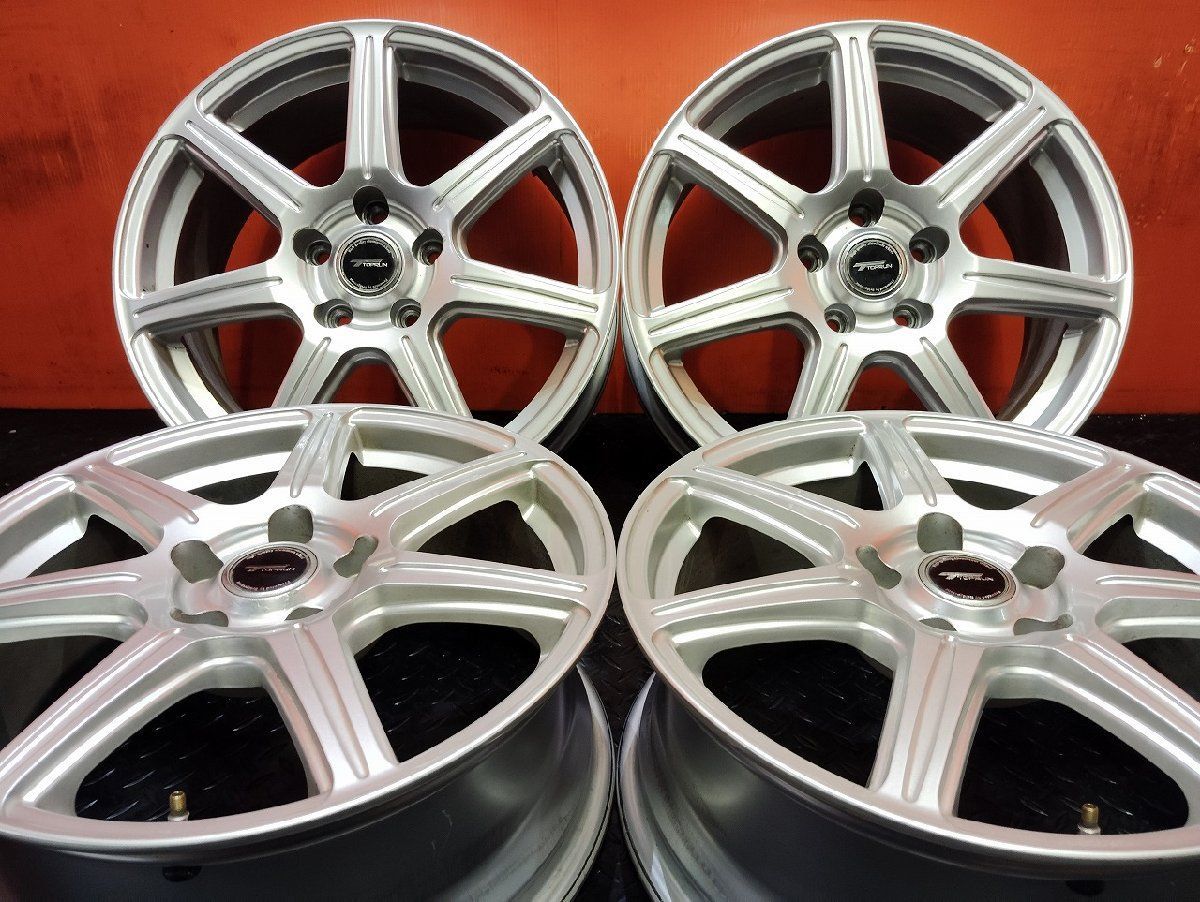 BS BRIDGESTONE TOPRUN 社外ホイール 17インチ 4本 7J5HPCD114.3