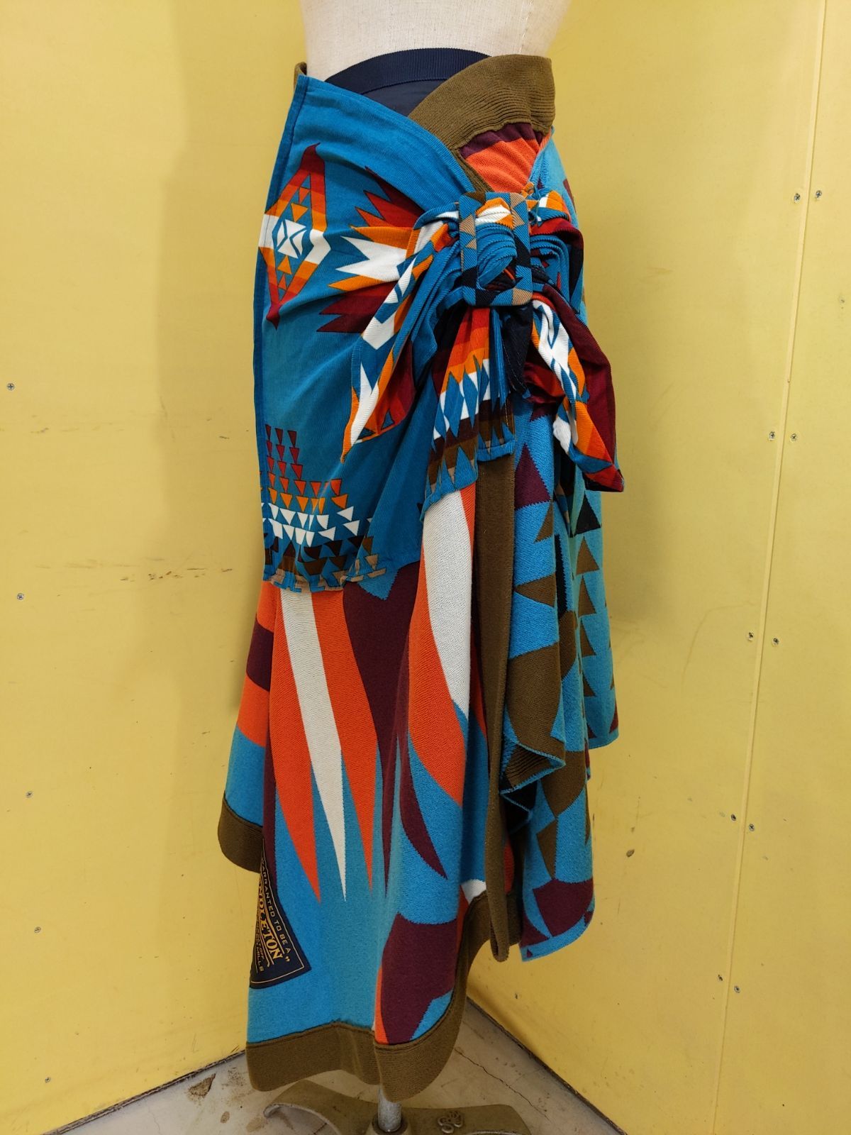 Pendleton Sacai ラップスカート-