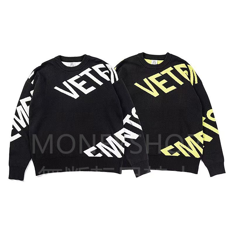 ヴェトモン VETEMENTS 極美品 メンズ レディーストップス ニット 