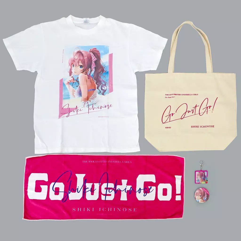 中古】雑貨 一ノ瀬志希 Go Just Go! グッズ5点セット 「アイドル 中古】雑貨 一ノ瀬志希 Go Just Go! グッズ5点セット 「アイドル