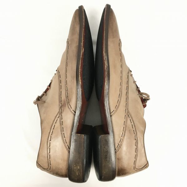 VISARUNO/ビサルノ　ウイングチップ/ビジネスシューズ　茶　サイズ43/27.5-28.0程度　管NO.WZA-428 VISARUNO/ビサルノ ウイングチップ/ビジネスシューズ 茶 サイズ43/27.5