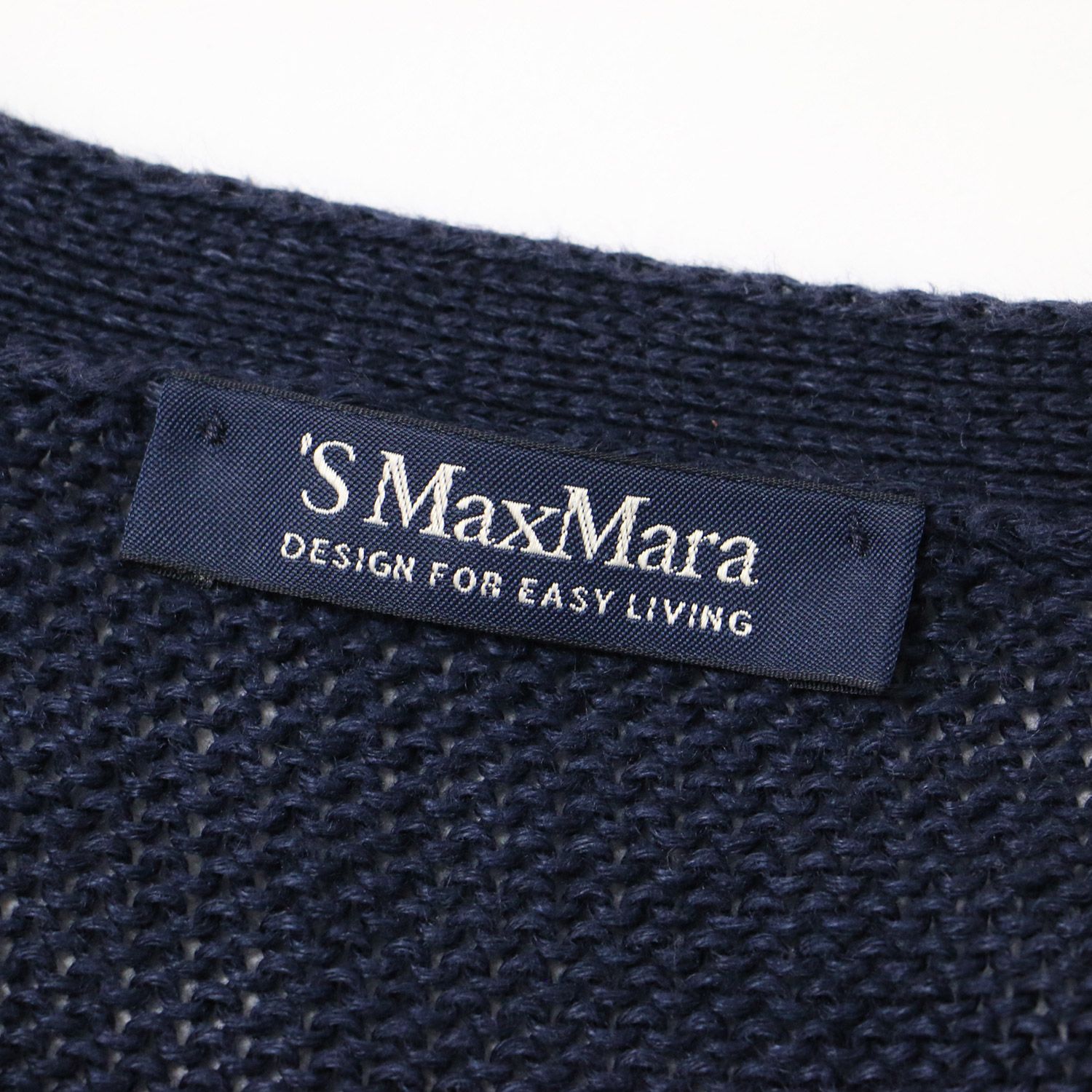 S MaxMara ネイビー 長袖ニット Sサイズ 楽天市場】S MAX MARA エス