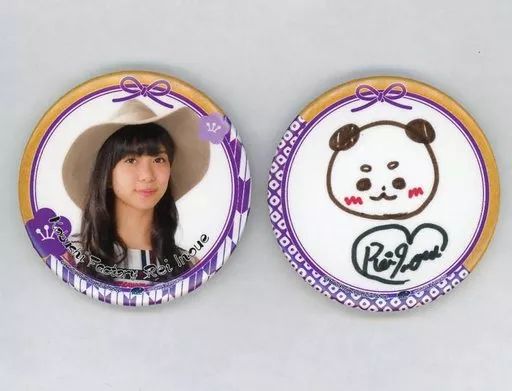 中古】バッジ・ピンズ(女性) 井上玲音(こぶしファクトリー) 新春缶