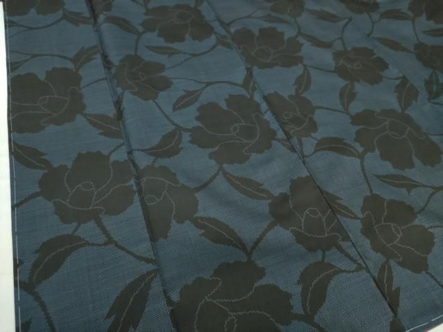 平和屋着物○本場大島紬 7マルキ 草花文 正絹 逸品 DAAS3828ps - メルカリ