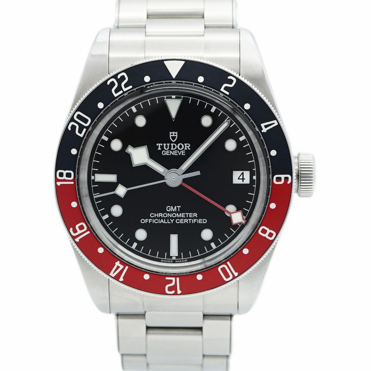 5wwm0236 チュードル ブラックベイ GMT 79830RB 黒文字盤 腕時計 メンズ