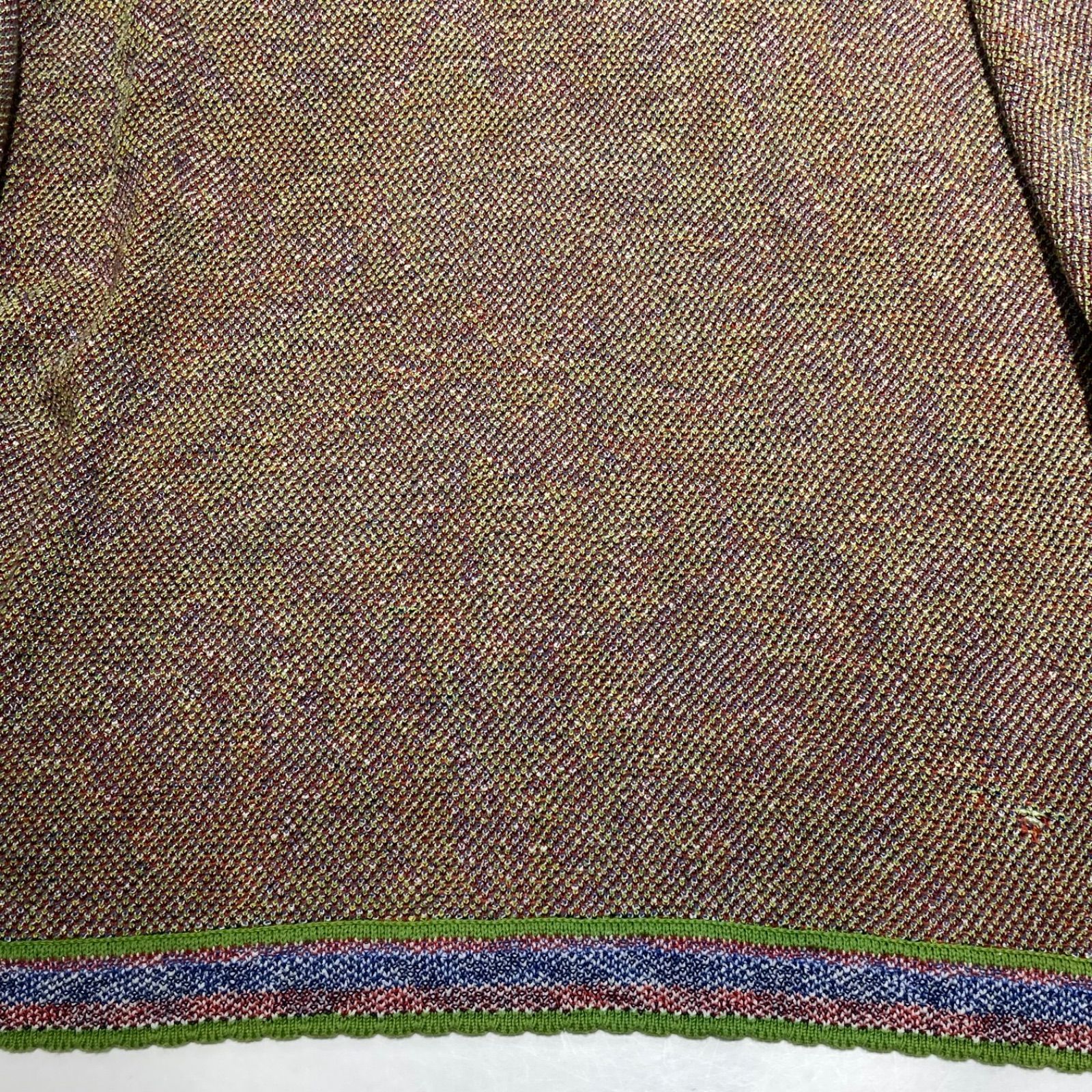 ミッソーニ　ジレ　ベスト MISSONI ミッソーニ KNIT VEST コットンニット ベスト チョッキ