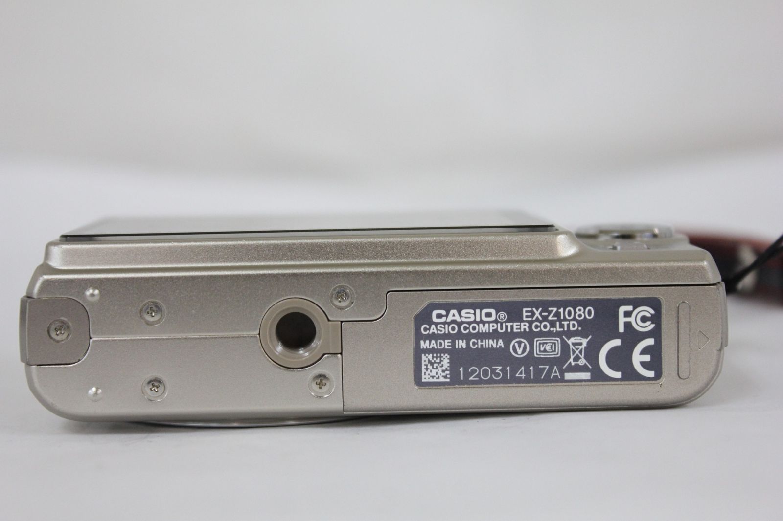 返品保証】 カシオ Casio Exilim EX-S1080 3x バッテリー付き 