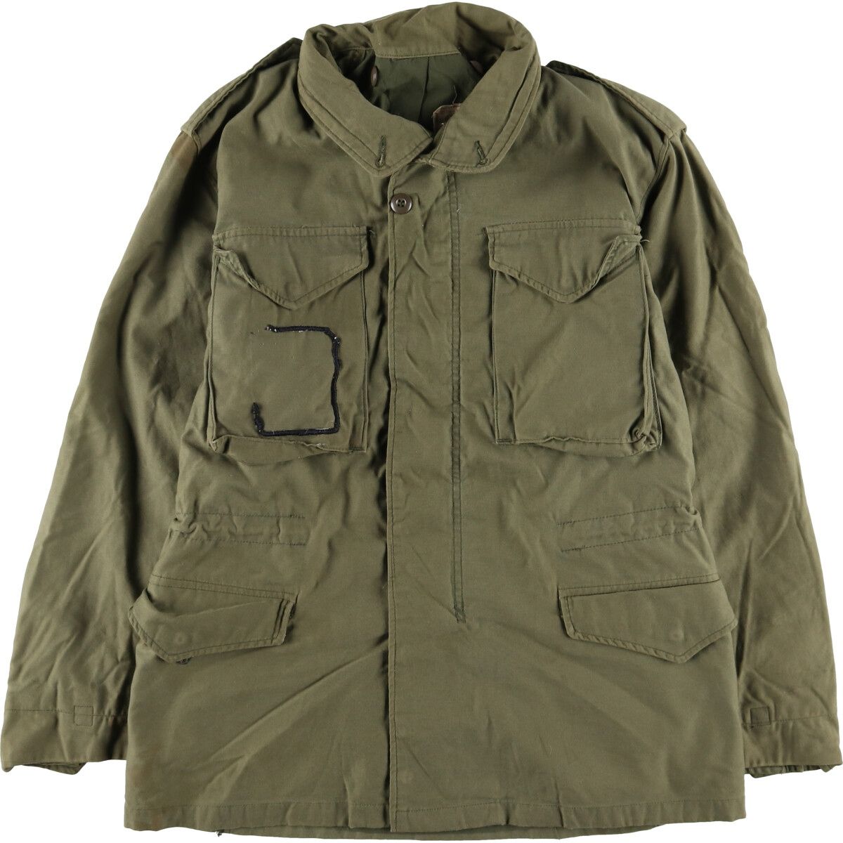 古着 米軍実品 M-65 ミリタリー フィールドジャケット USA製 SMALL REGULAR メンズS相当/eaa476939