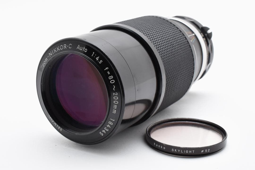美品2 Nikon ZOOM NIKKOR-C 80-200mm f/4.5 ズーム ニコン ニッコール MF