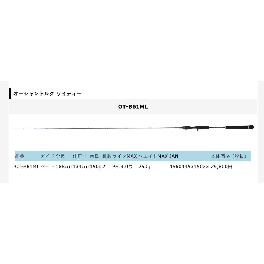 オーシャントルクトンジギ 58T #1のみ