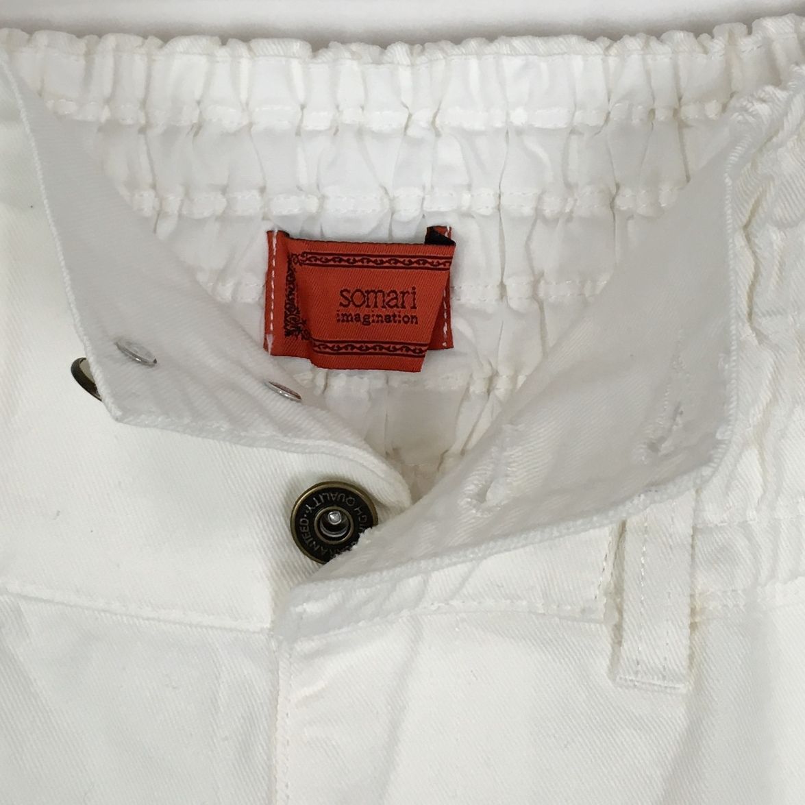 ソマリ イマジネーション シャーリング ハイウエスト ホワイト